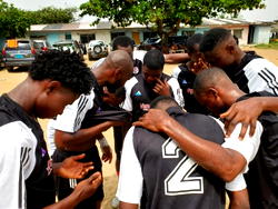 Pulsating friendly: Kirikiri Warriors edged Skywhite Angels 2-1 in dramatic finish