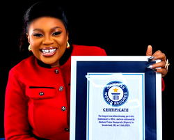 GWR: Nigerian artist,  Omopariola breaks record in marathon portrait drawing
