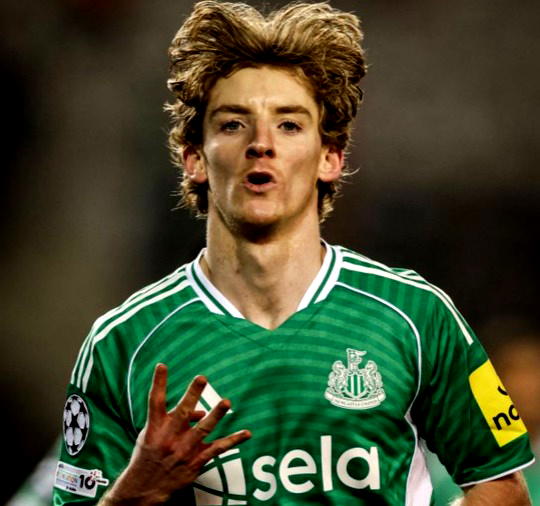 UCL playoff: Gordon scores four as Newcastle thrash Qarabag 6-1