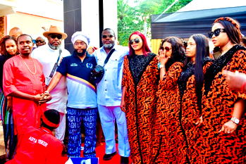 Imo community bids farewell as Damian Okoroafor buries father