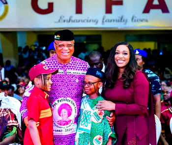 Gov Eno lauds daughter for sustaining late mother’s legacy