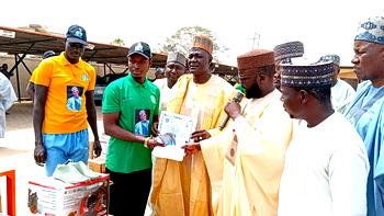 Senator Hussaini empowers youths with skills, enterprise devt