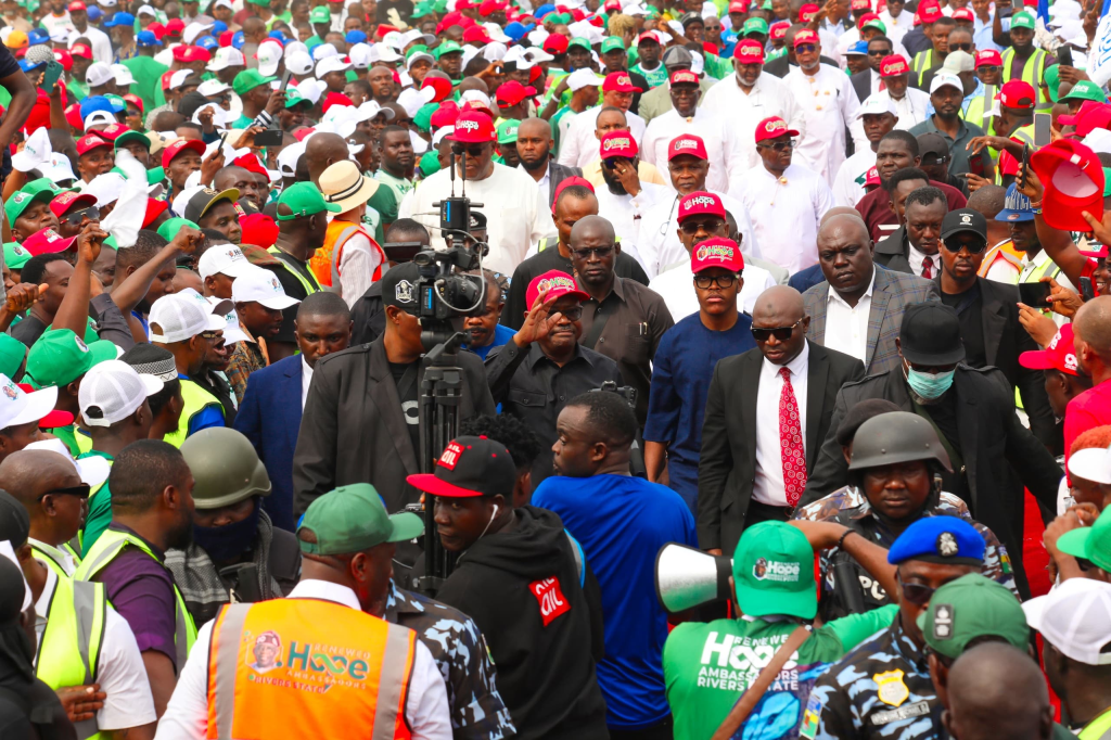 Rivers setting the pace in mobilising support for Tinubu’s reelection in 2027 – Wike