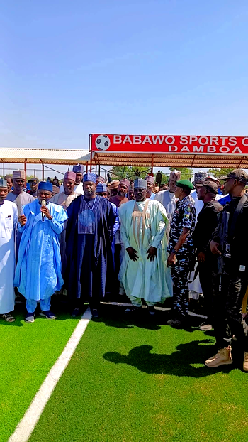 Borno Acting Governor unveils Hon. Jaha’s sports, women devt centres in Damboa