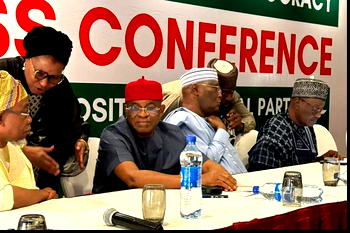 2027: Atiku, Obi, Amaechi, Mark, Galadima, Aregbesola reject electoral law