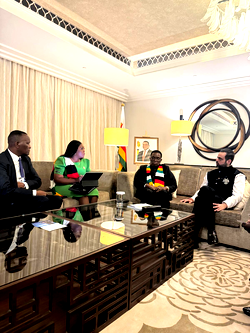 President Mnangagwa holds strategic talks with Prateek Suri on transforming Zimbabwe’s economy