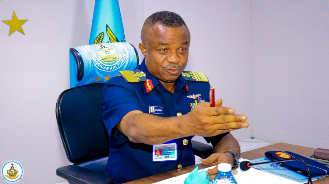 Intensify air operations against terrorists – CAS Aneke tells air commanders