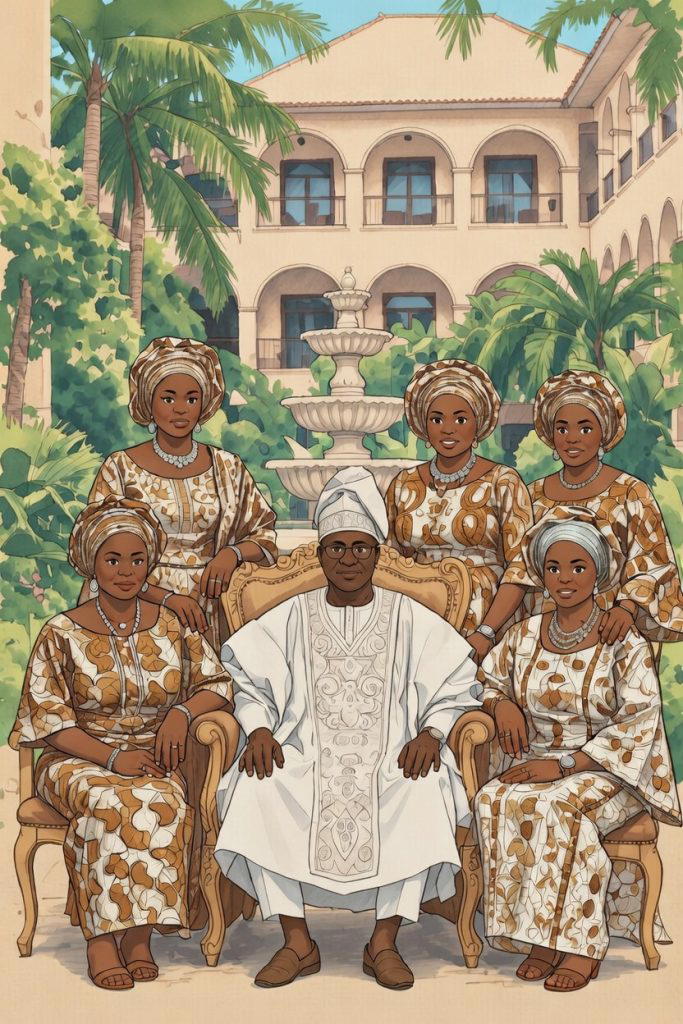 A ‘loaded’ man does no wrong no matter his number of wives!