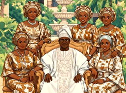 A ‘loaded’ man does no wrong no matter his number of wives!