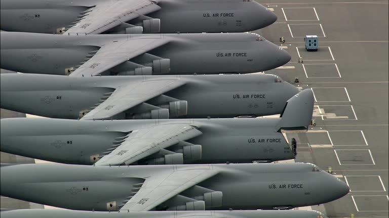 Top 10 African countries with the most military aircrafts