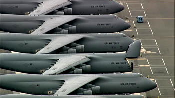 Top 10 African countries with the most military aircrafts