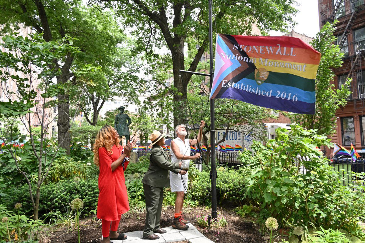 ‘Outrage’ as LGBTQ Pride flag removed from Stonewall monument