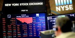 Stocks mostly drop after Wall Street slide