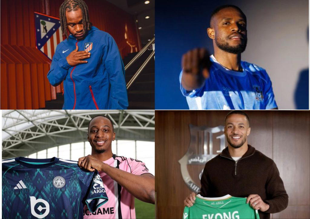 Full list of Nigerian footballers who moved during winter transfer window