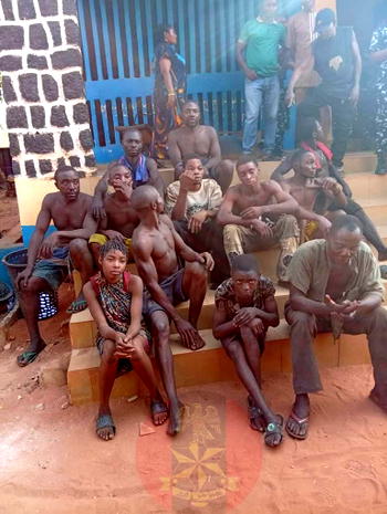 Security operatives rescue 12 kidnap victims in Enugu Forest