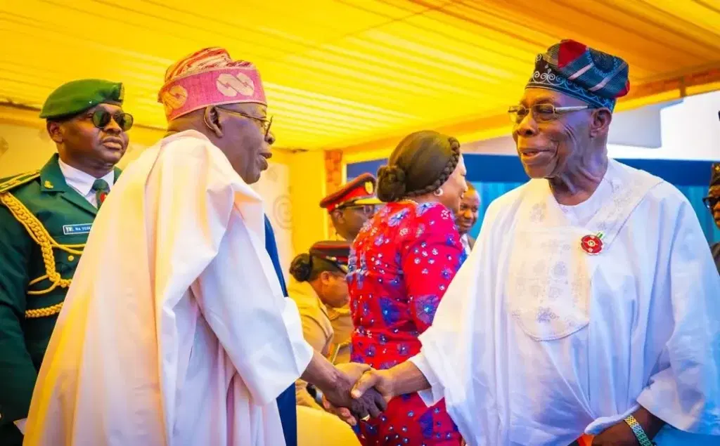 Tinubu celebrates Obasanjo’s towering influence at 89