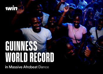 1win and the Nigerians set a Guinness World Record in Afrobeat dance