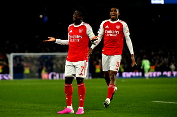 Arsenal extend lead in title race after Saka sinks Brighton
