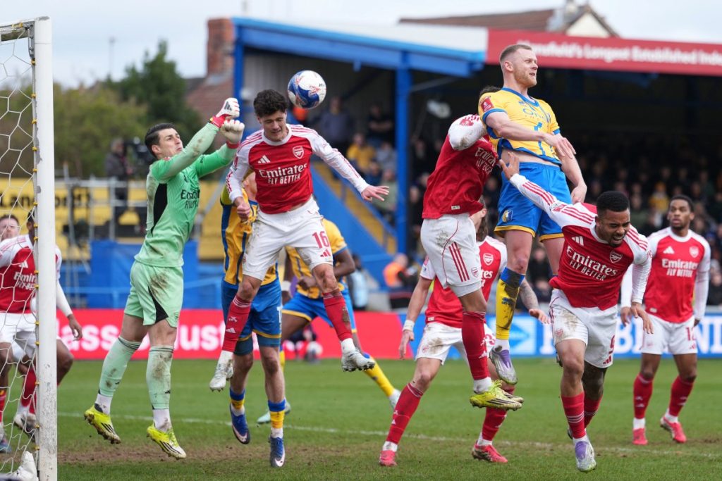 Arsenal survive FA Cup scare to keep quadruple dream alive