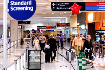 Airport workers miss pay as US govt shutdown hits one month