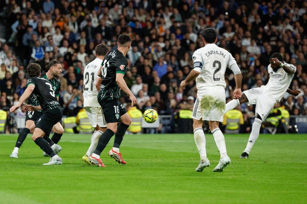 Guler scores from own half as Real Madrid thrash Elche