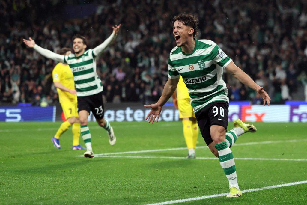 Sporting Lisbon thrash Bodo/Glimt to reach Champions League quarters
