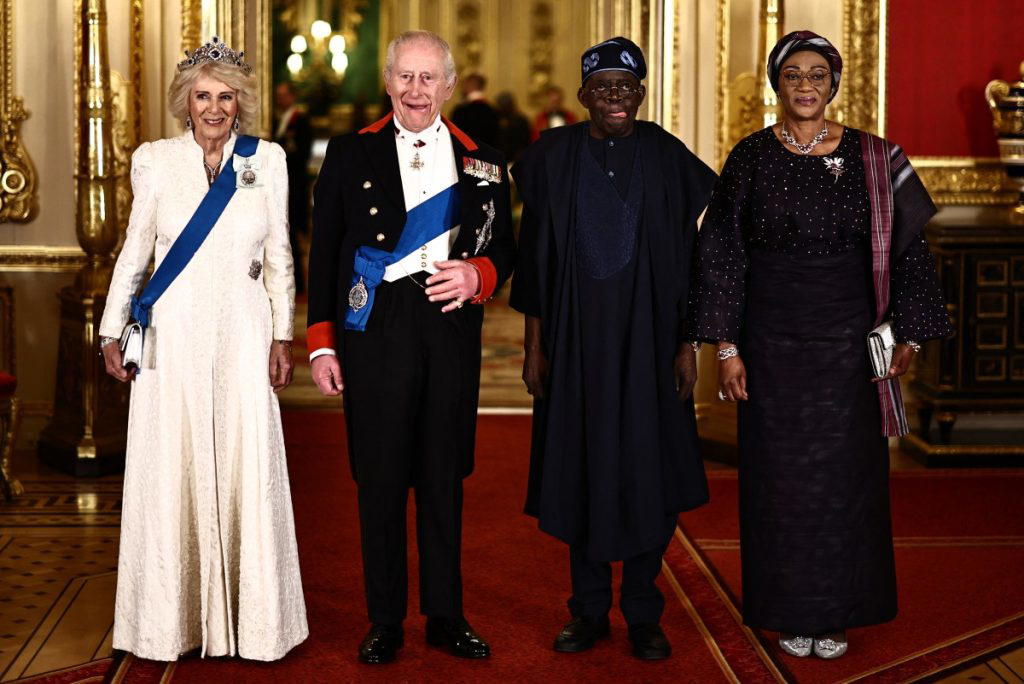 King Charles hails ‘partnership of equals’ with Nigeria at state banquet