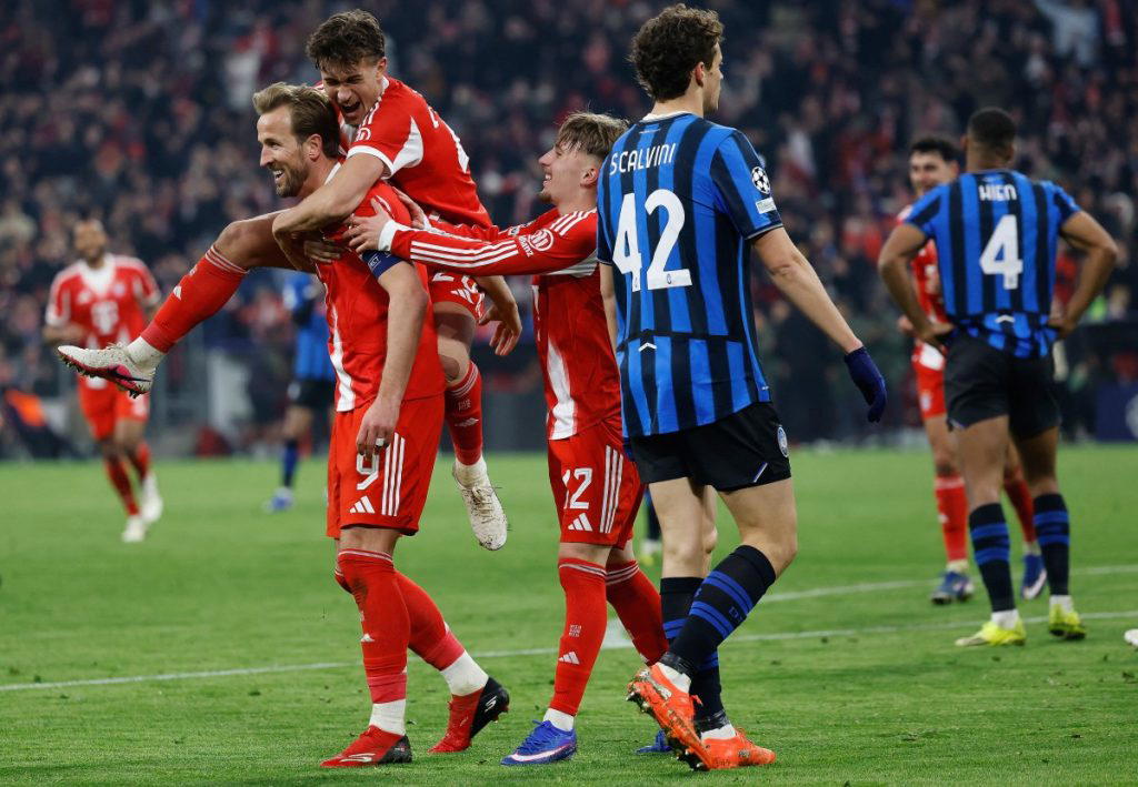 Champions League: Bayern Munich set to clash with Real Madrid following dominant win over Atalanta