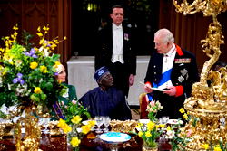 ‘Nigerian jollof best, Naija no dey carry last’, says King Charles