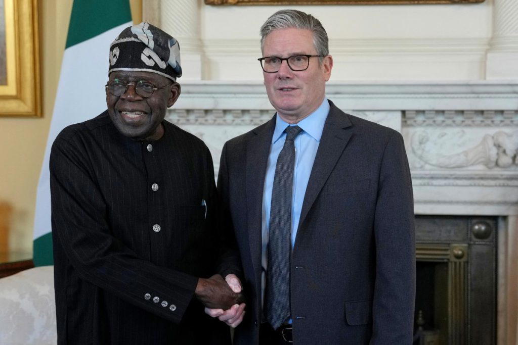 Tinubu pushes Starmer for beefed-up trade, anti-terror pact amid global crisis
