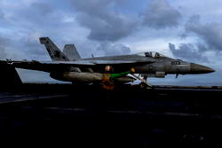 Iran military says fired missiles at US aircraft carrier