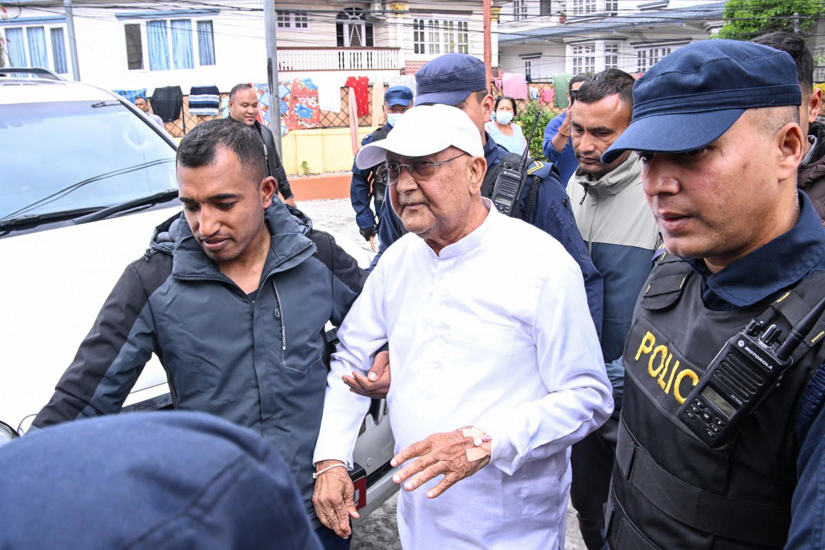 Nepal’s ex-PM arrested over alleged role in protest crackdown