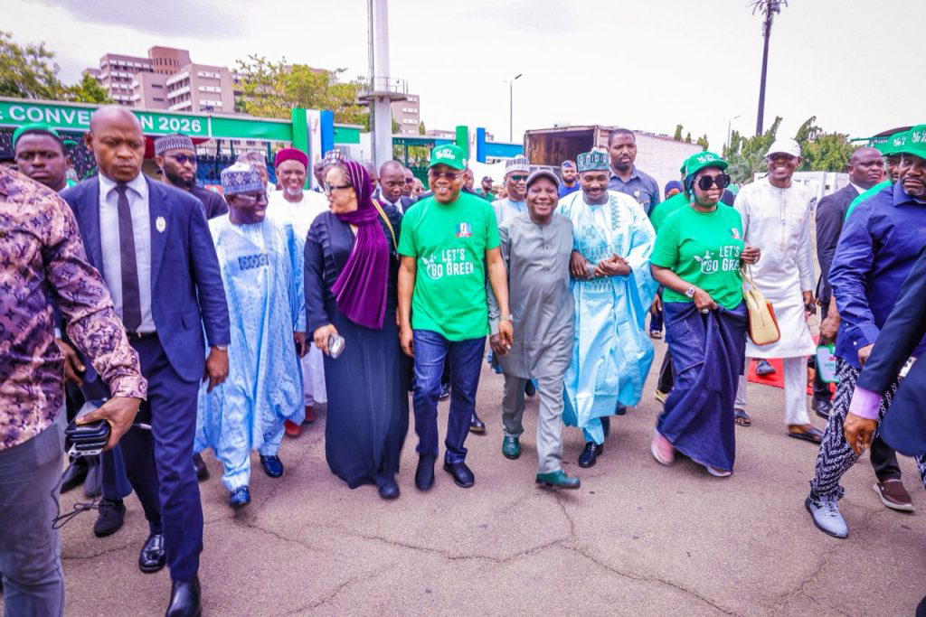 Images: APC Prepares for National Gathering as Inspection Team Tours Eagle Square Venue