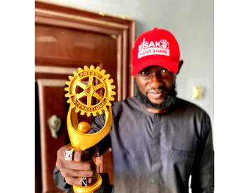 Umanu Elijah honoured with Rotary International award for youth empowerment
