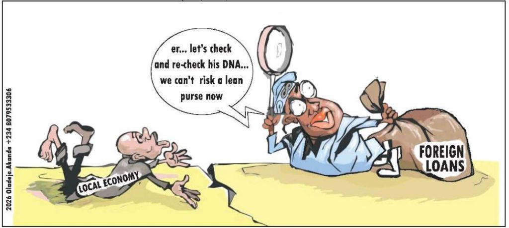 Cartoon: “But if you can sing ‘On your mandate…'”