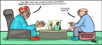 Cartoon: Aunty Kem bade no luck