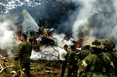 Colombia military says 80 troops believed dead in plane crash