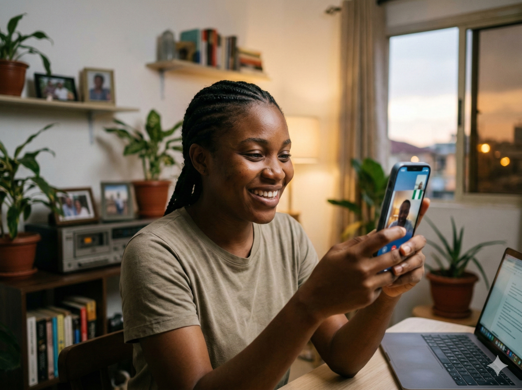 How Nigerians Are Using Random Video Chat to Beat Loneliness, Build Skills and Go Global
