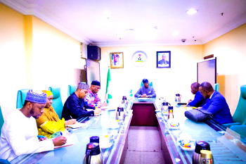 Photos: Edun, IMF meet in Abuja