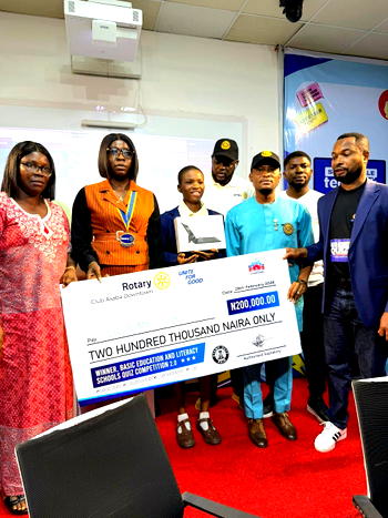 Rotary club of Asaba downtown hosts 2nd edition of inter-school quiz competition