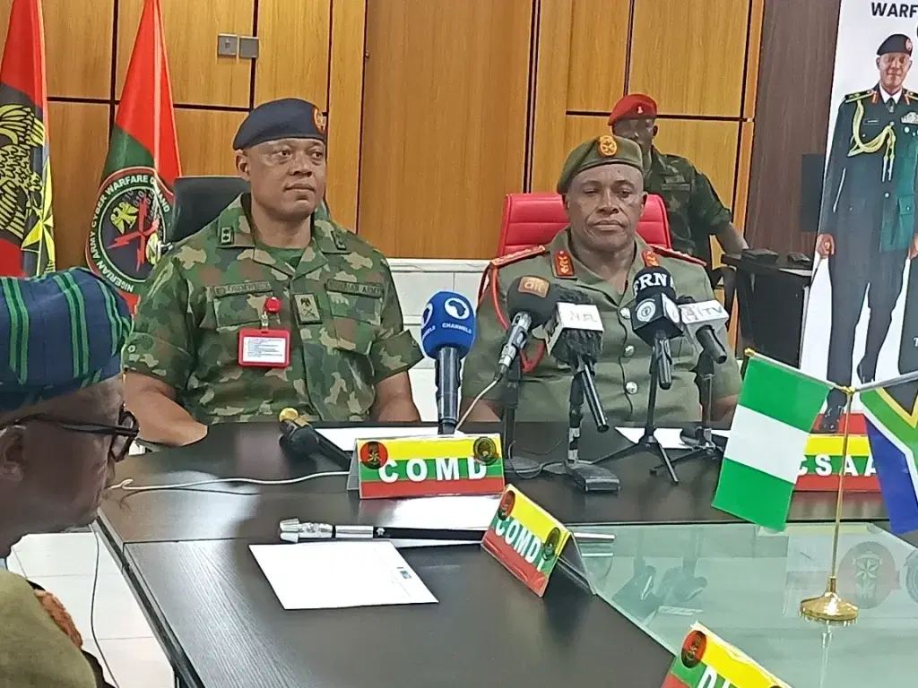 S/African Army Chief hails Nigerian Army’s cyber warfare capability