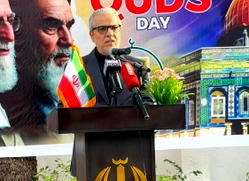 Iran ambassador calls for global action on Palestinian crisis