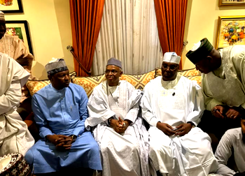Photos: Atiku, Malami, Amaechi visit El-Rufai; say spirit unbroken