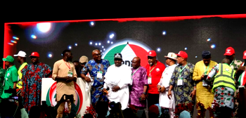 Wike-backed PDP faction re-elects Abdulrahman Mohammed, Sam Anyanwu