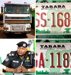 Nasarawa Police recover stolen DAF truck cabin, arrest two suspects