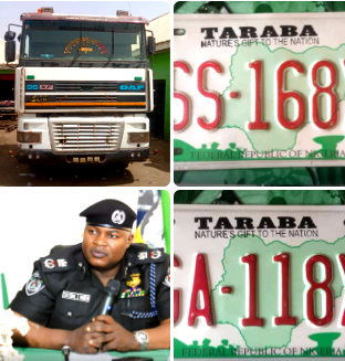 Nasarawa Police recover stolen DAF truck cabin, arrest two suspects
