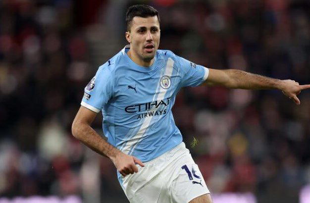 Man City’s Rodri fined £80,000 for referee comments