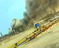 Qatar downs Iran warplanes, halts LNG production