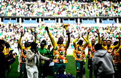 Senegal parade AFCON trophy at Stade de France, despite being stripped of title