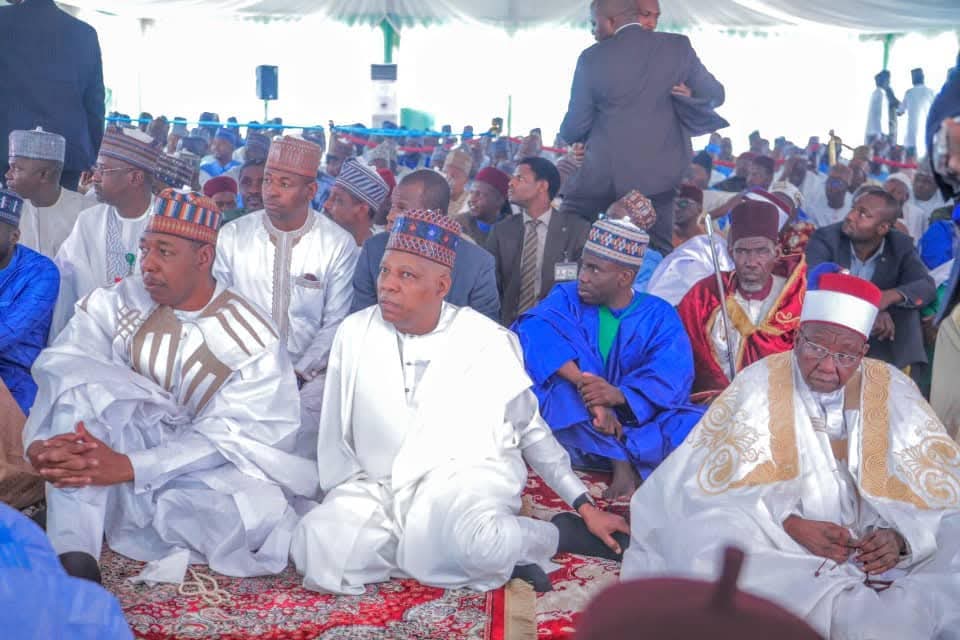 Shettima present as Borno witnesses peaceful Eid prayers amid tight security